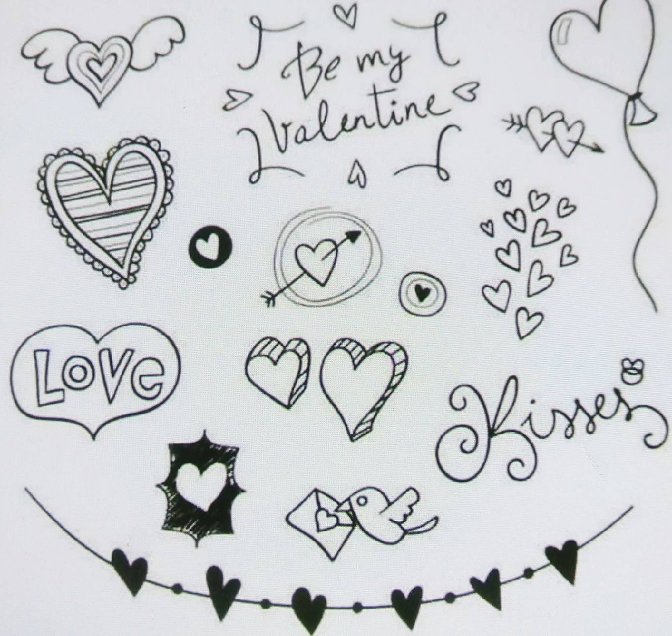 手抄报空白处小装饰