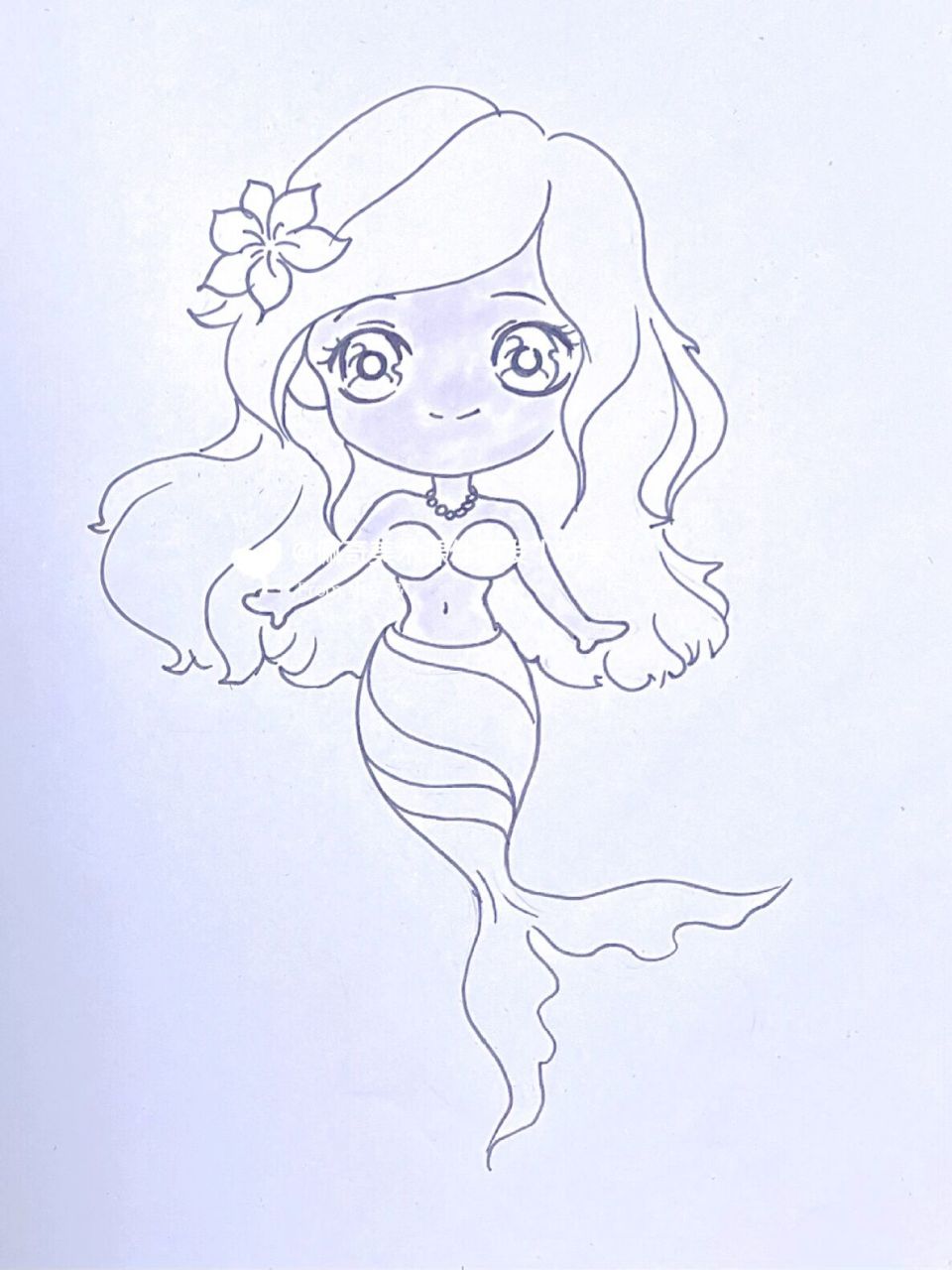 6~8少儿美术 少儿美术课【海的女儿】 童话故事里的小美人鱼小朋友们