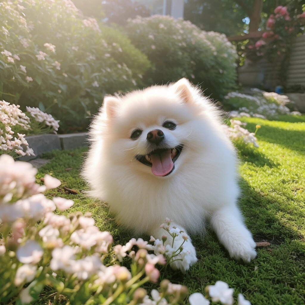 博美又小又萌又可爱