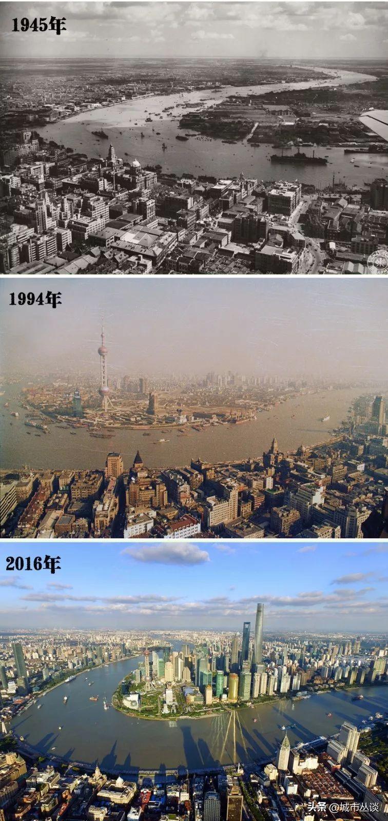 浦东新区开发速度很快,不到十年,大部分工程就竣工了