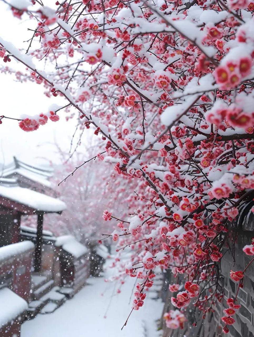 中雪是多大的雪图片