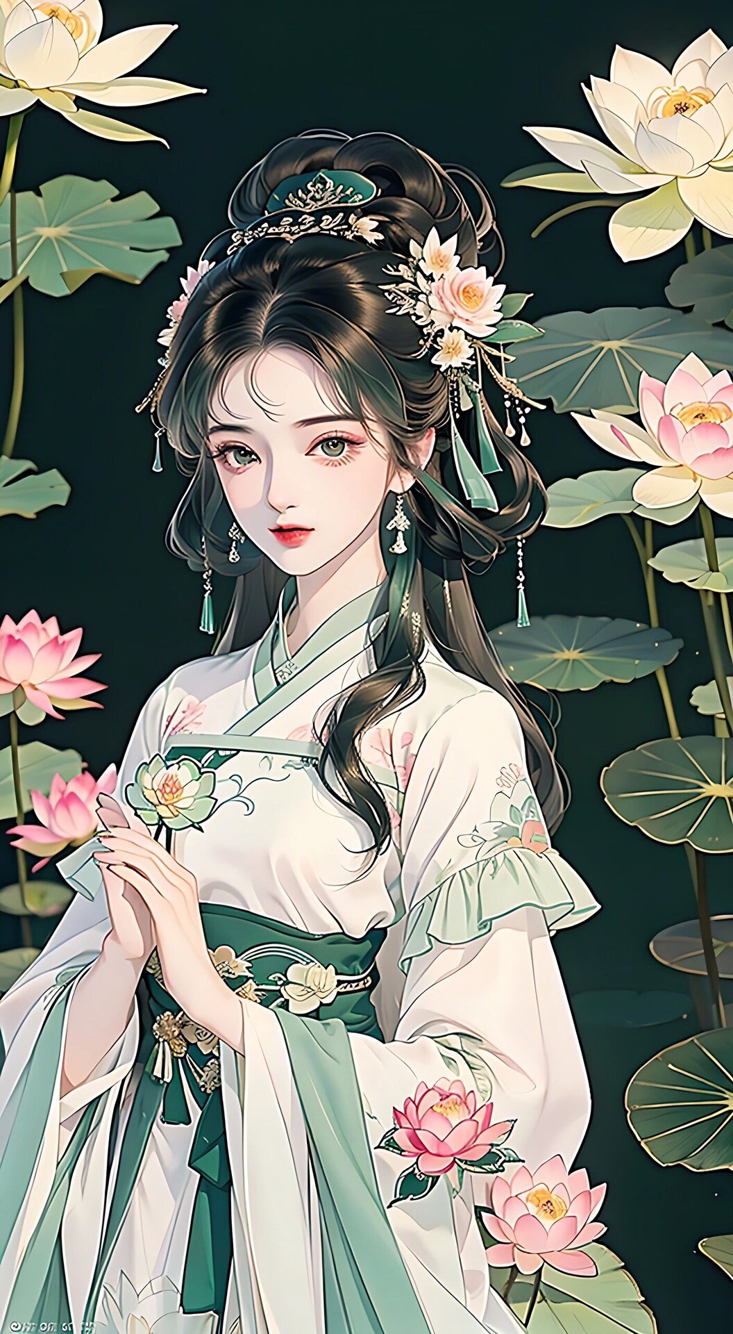 绝美人物插画