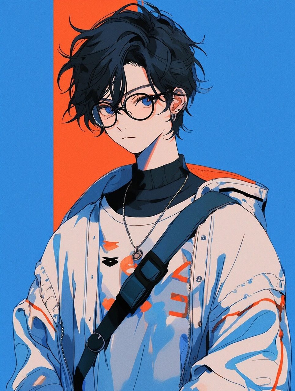 潮酷男孩yyds|男生头像 戴眼镜的潮酷男孩,真的yyds啊!男生头像