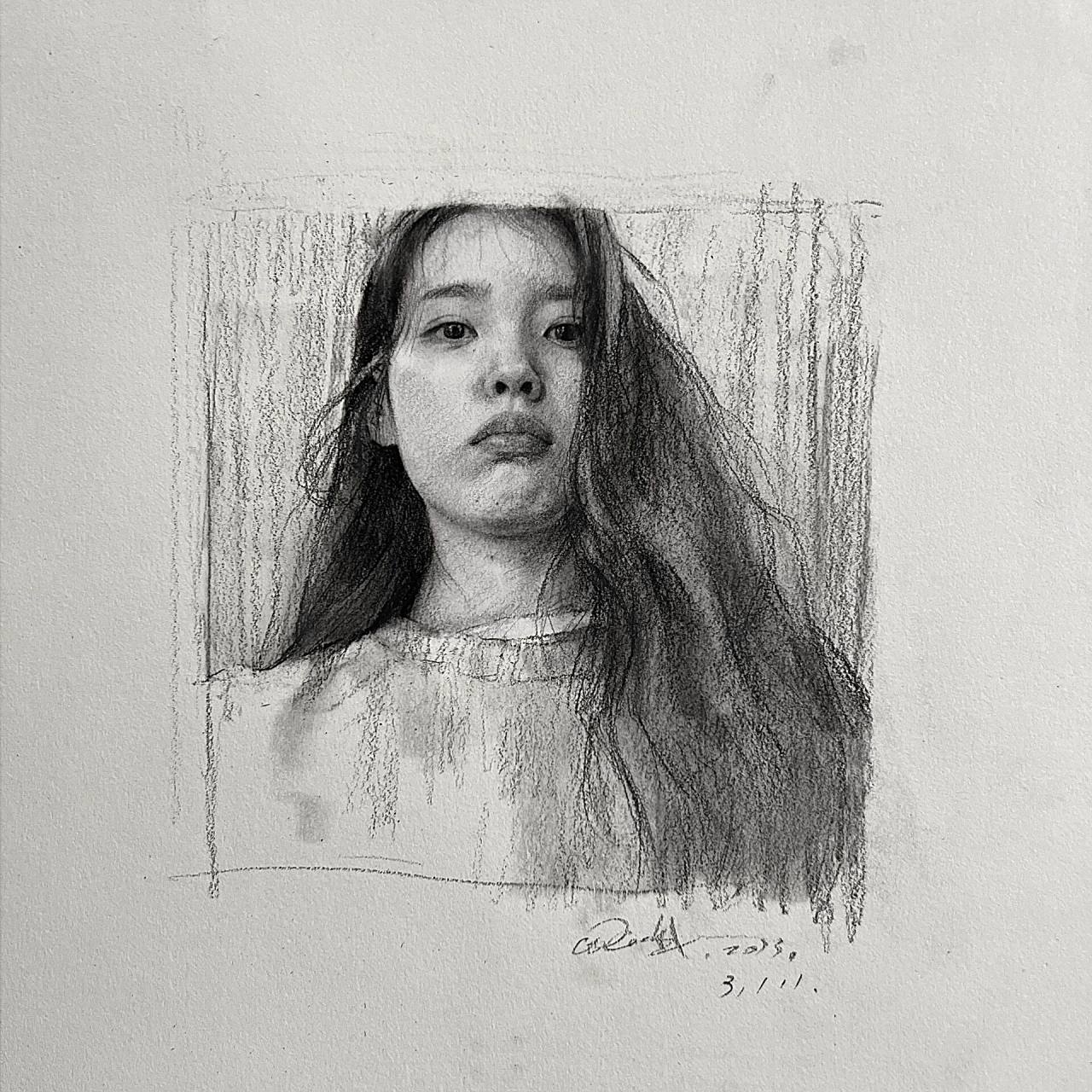 《小画集》——iu 素描小画 小画素描iu李知恩,快来感受一下iu的对象