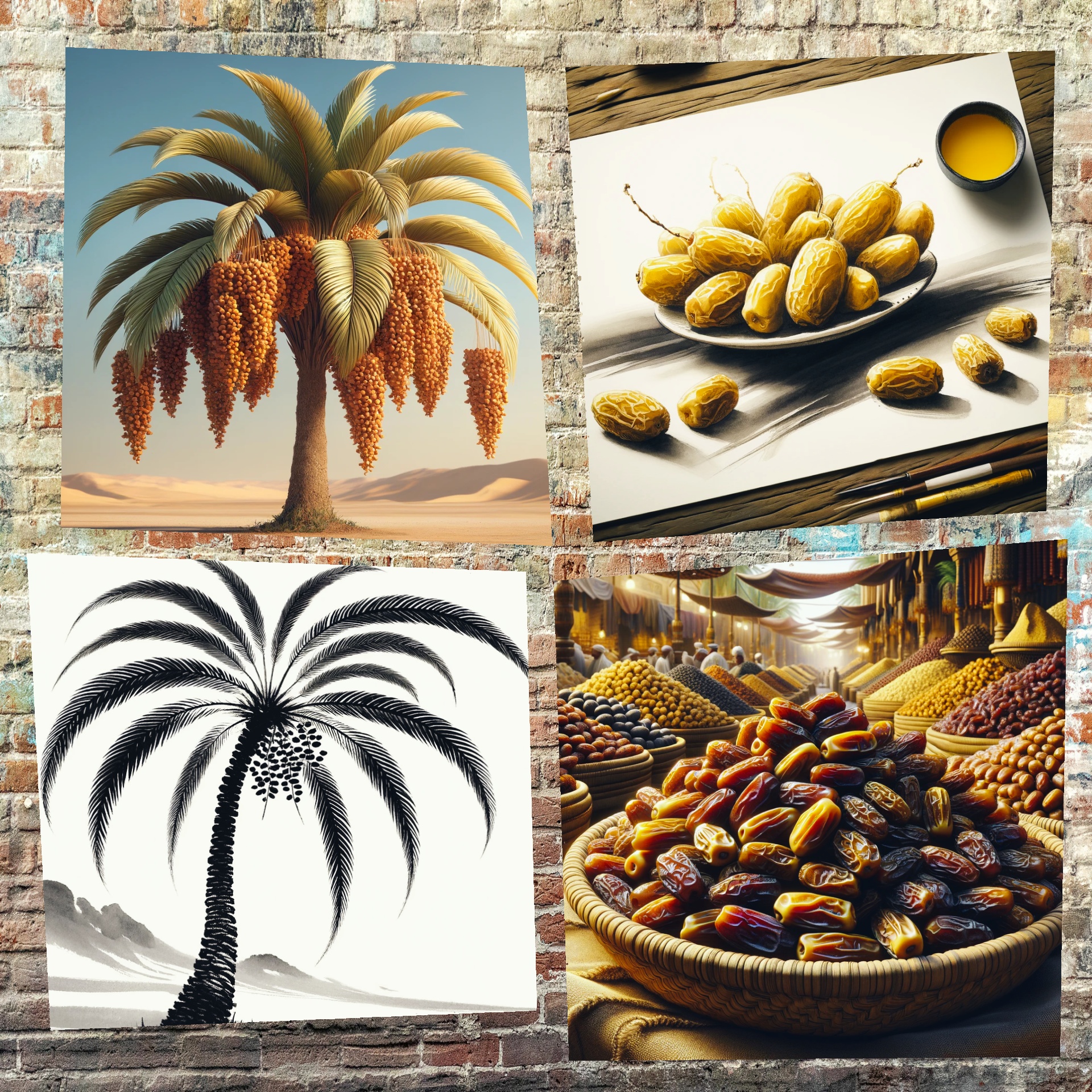 椰枣: 沙漠之果营养丰富种植与护理全解析