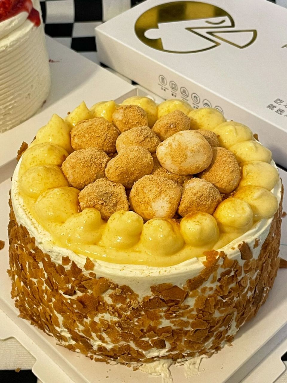 右滑97切开蛋糕有惊喜 整个蛋糕的用料都是我巨爱吃的!