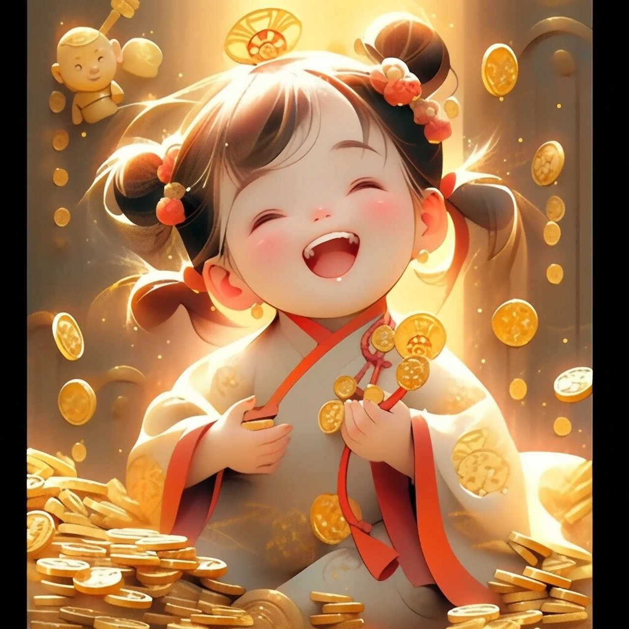 招财头像||日进斗金