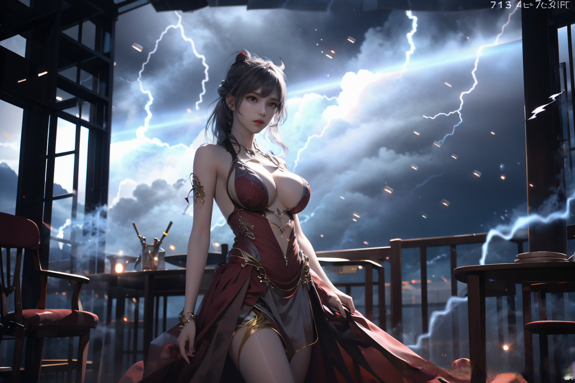 小舞雷电法王壁纸