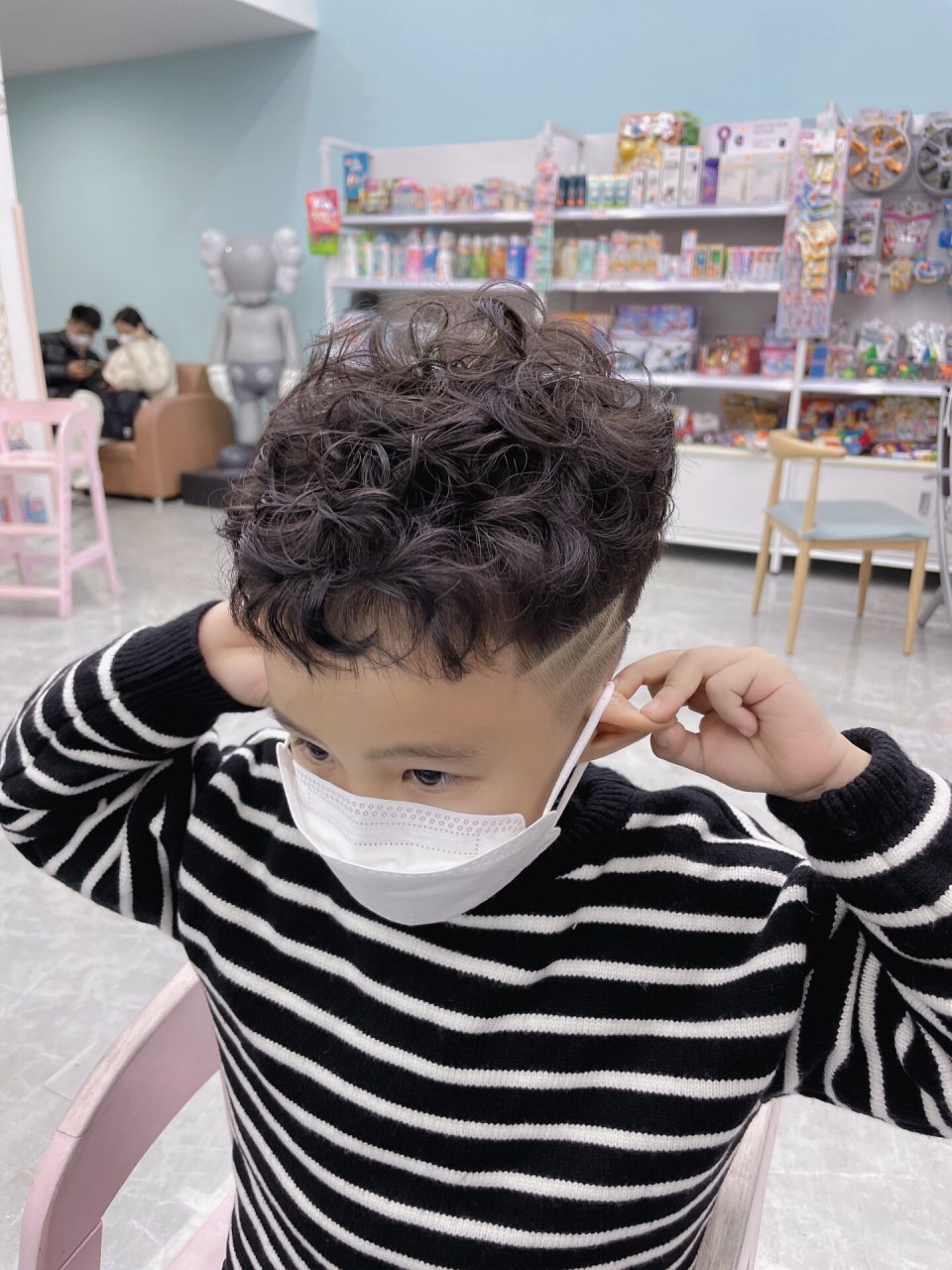 男童羊毛卷 年前新发型冲呀