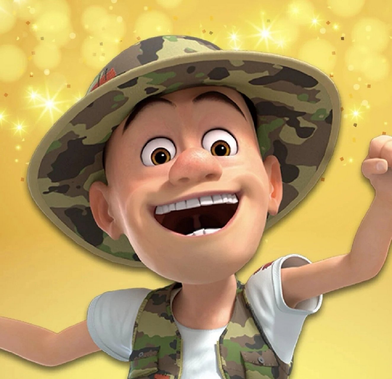 光头强新年头像 元旦快乐 原创