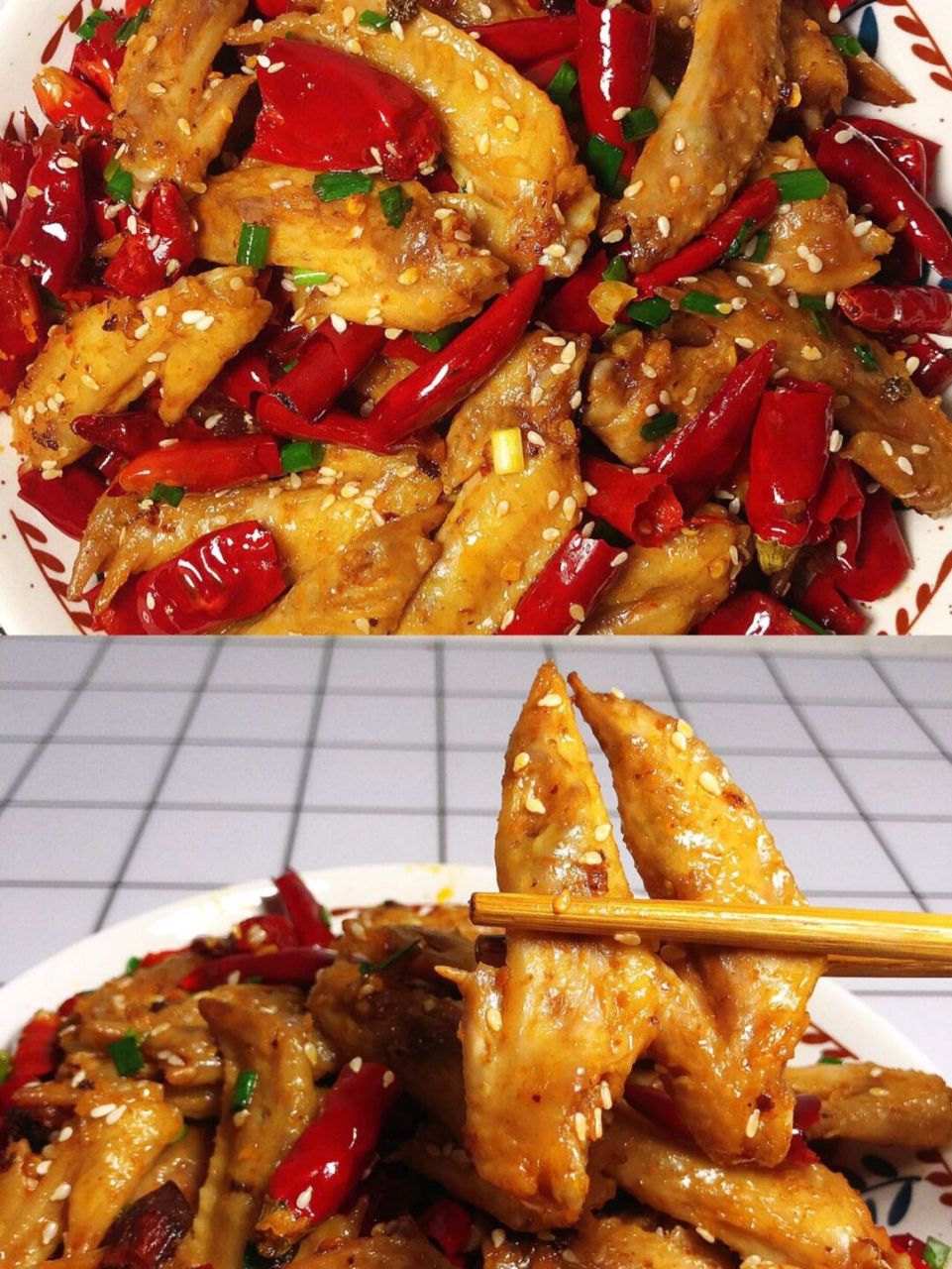 99这份香辣孜然鸡翅尖,外酥里嫩,香辣爽口,越吃越香,一盘根本不