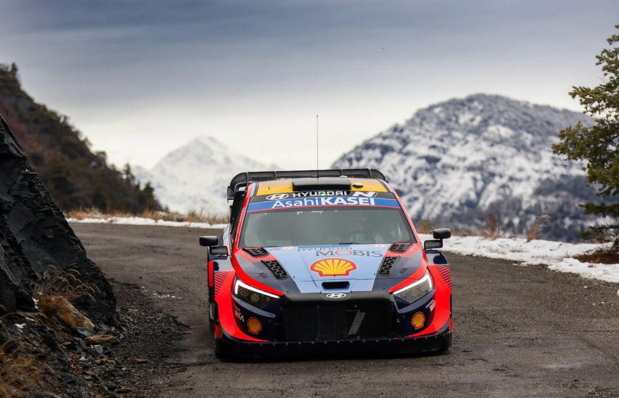 距wrc 2024揭幕战蒙特卡洛拉力赛还有2周左右,各支车队都开始了赛前