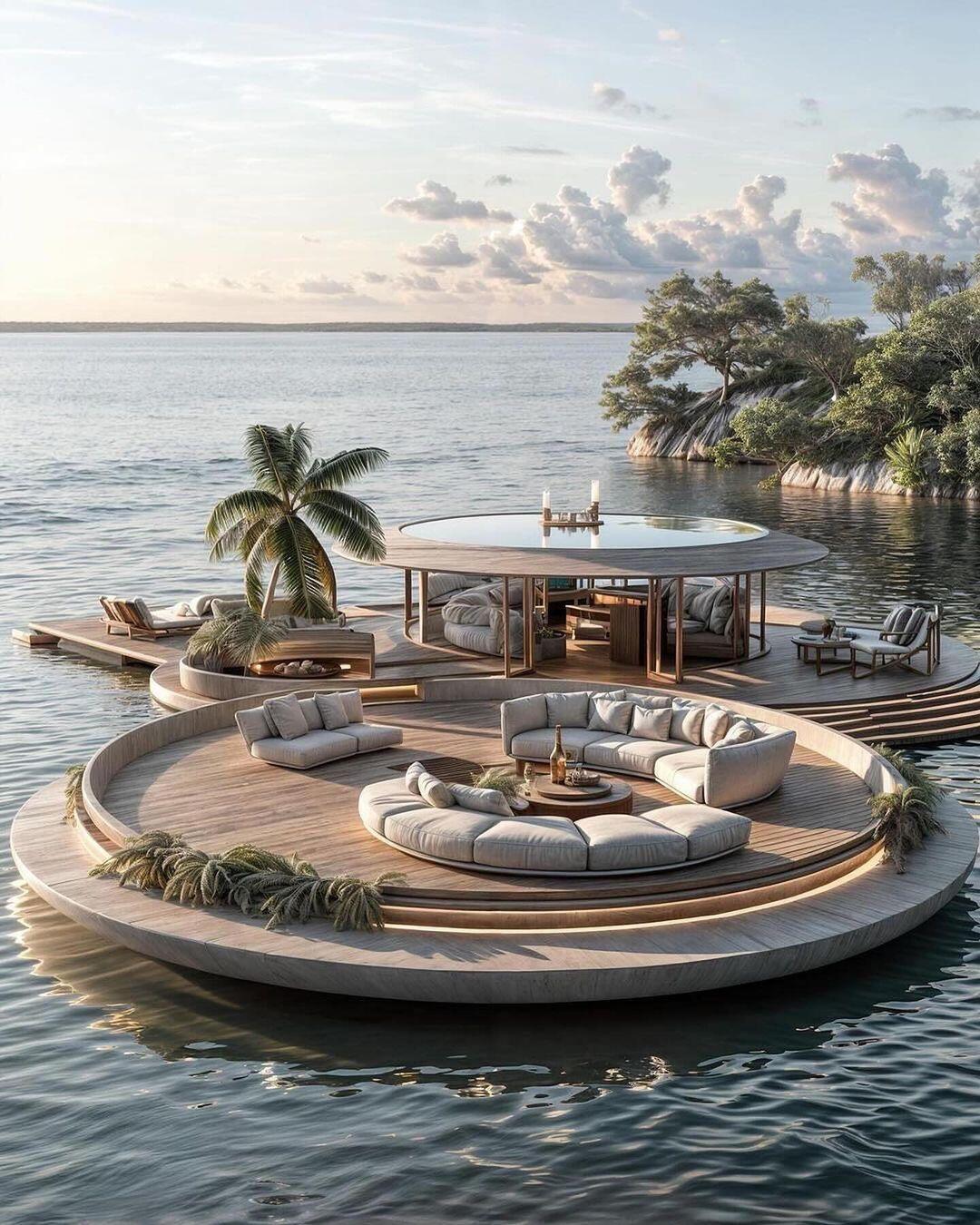 海上独立度假别墅