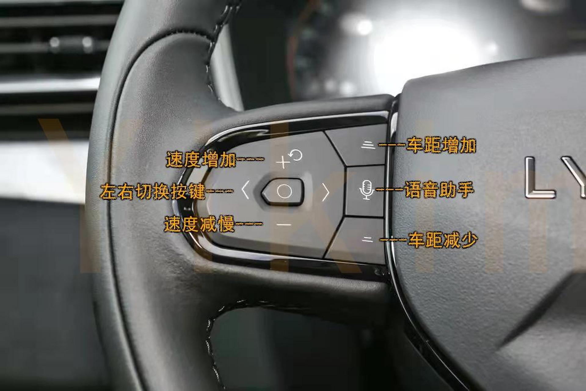 2021款领克01按键图解  买车那么久你都知道车上这些按键的功能了吗?