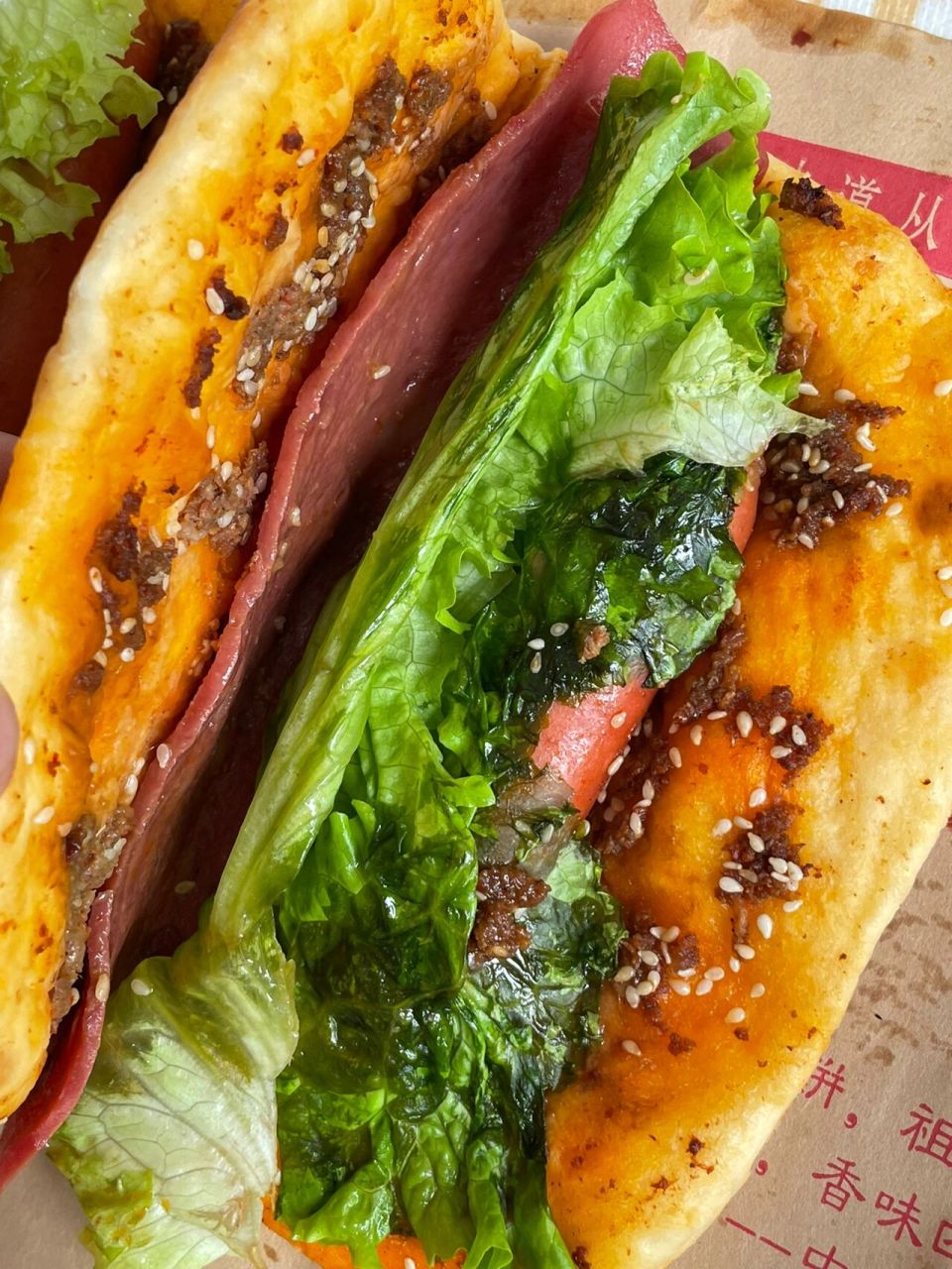 青岛美食·巨巨巨好吃的酥皮武大郎烧饼!