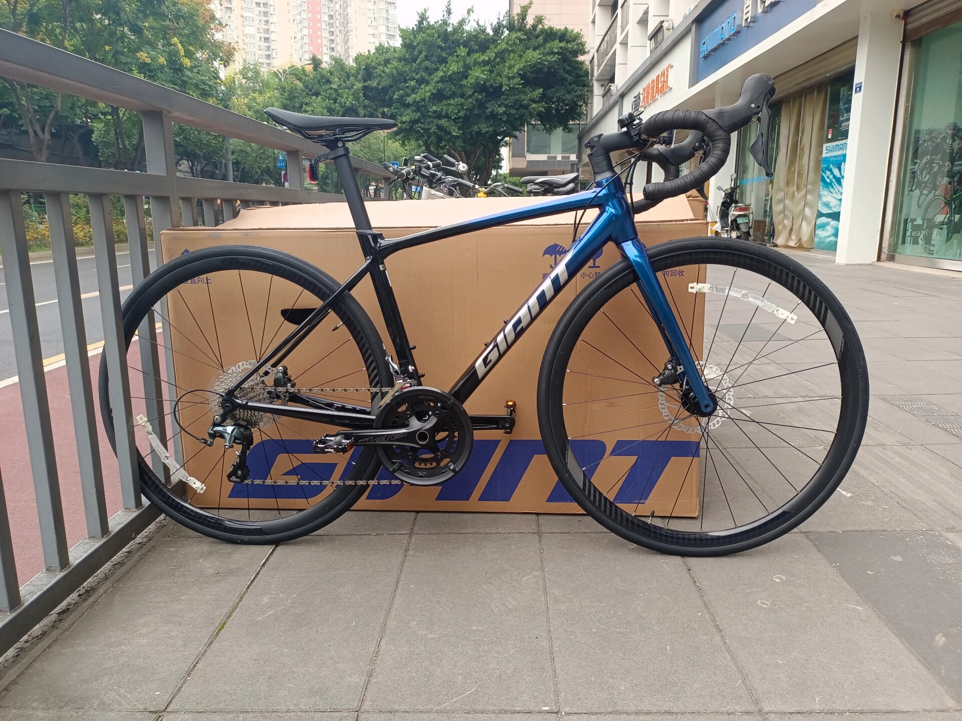 giant tcr slr 2 disc 公路车 giant tcr slr aluxx slr铝合金碟刹