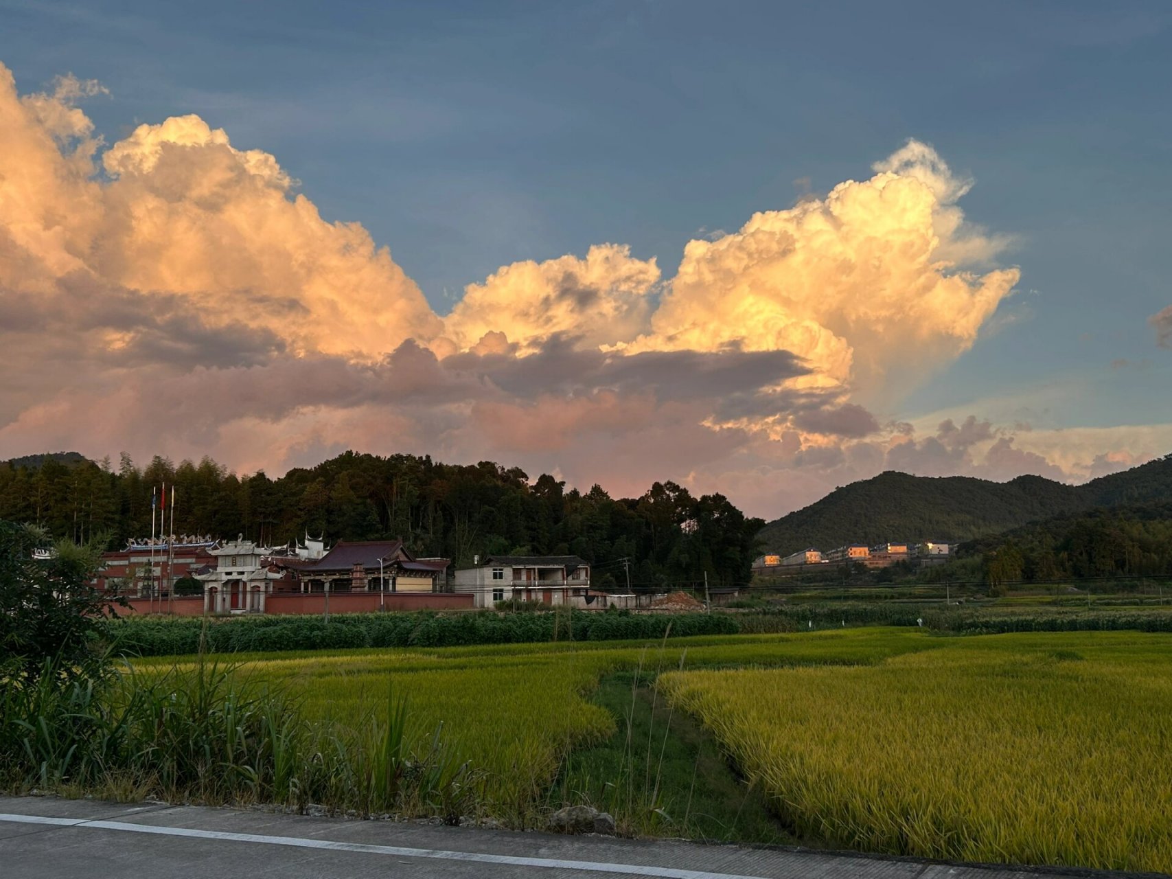 福州|露营9115 闽侯大湖乡吉挡下 小上种草的露营地 看别人发的大