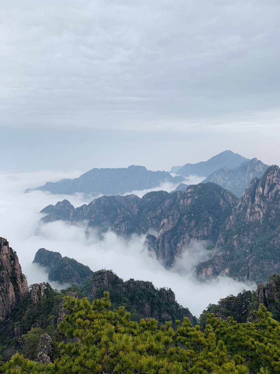 万里江山皆图画——黄山 风景美如画,赞叹祖国河山之壮美.