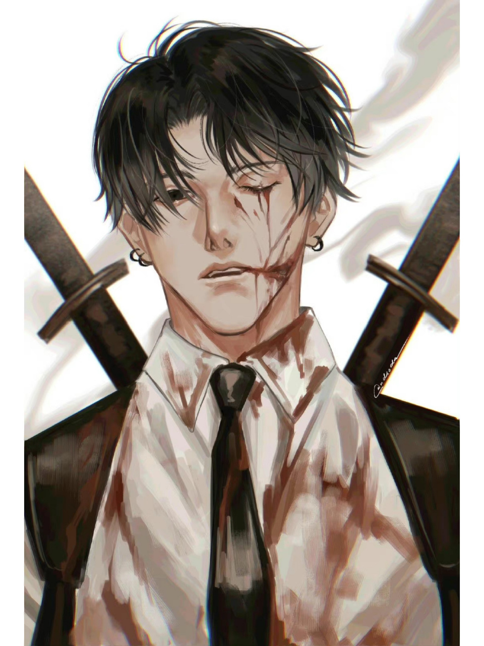 年轻到中年 #电锯人###岸边##  (t:ndsoda) #动漫