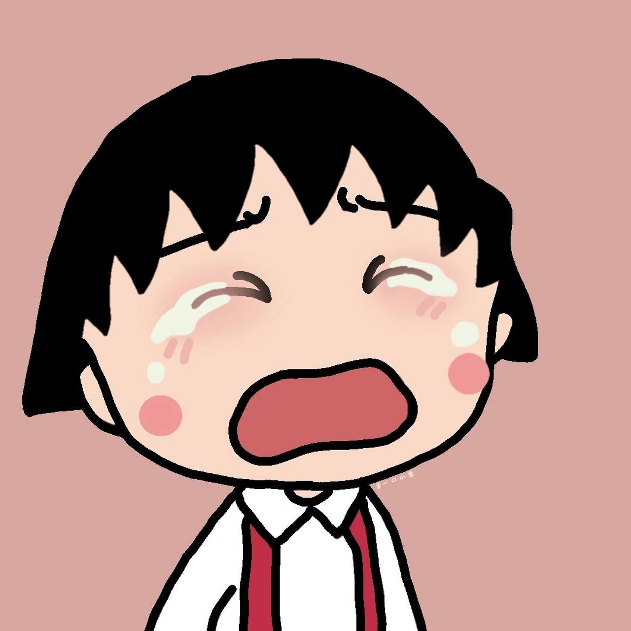 卡通头像|可爱的樱桃小丸子 快点把可爱的小丸子带走吧 7878