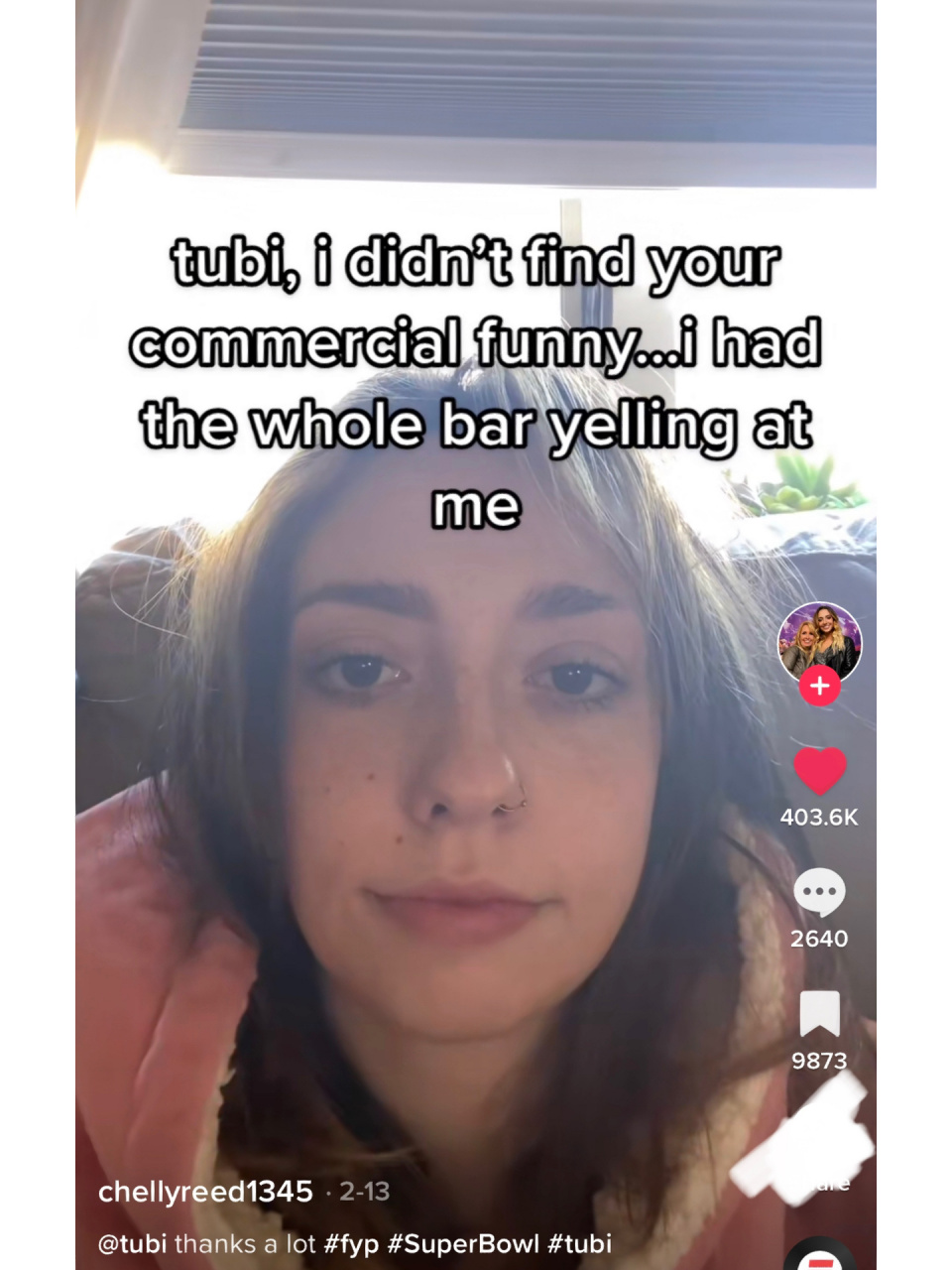 超级碗的tubi广告掀起一波家暴 今年super bowl中tubi的广告让人视觉