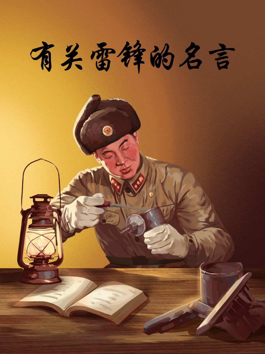 有关雷锋的名言