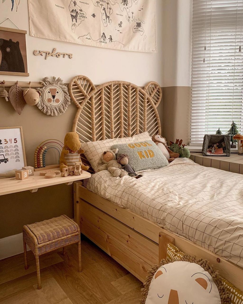 99梦想中的儿童房||温馨的小女孩房间布置 跟着博主学软装布置 今日