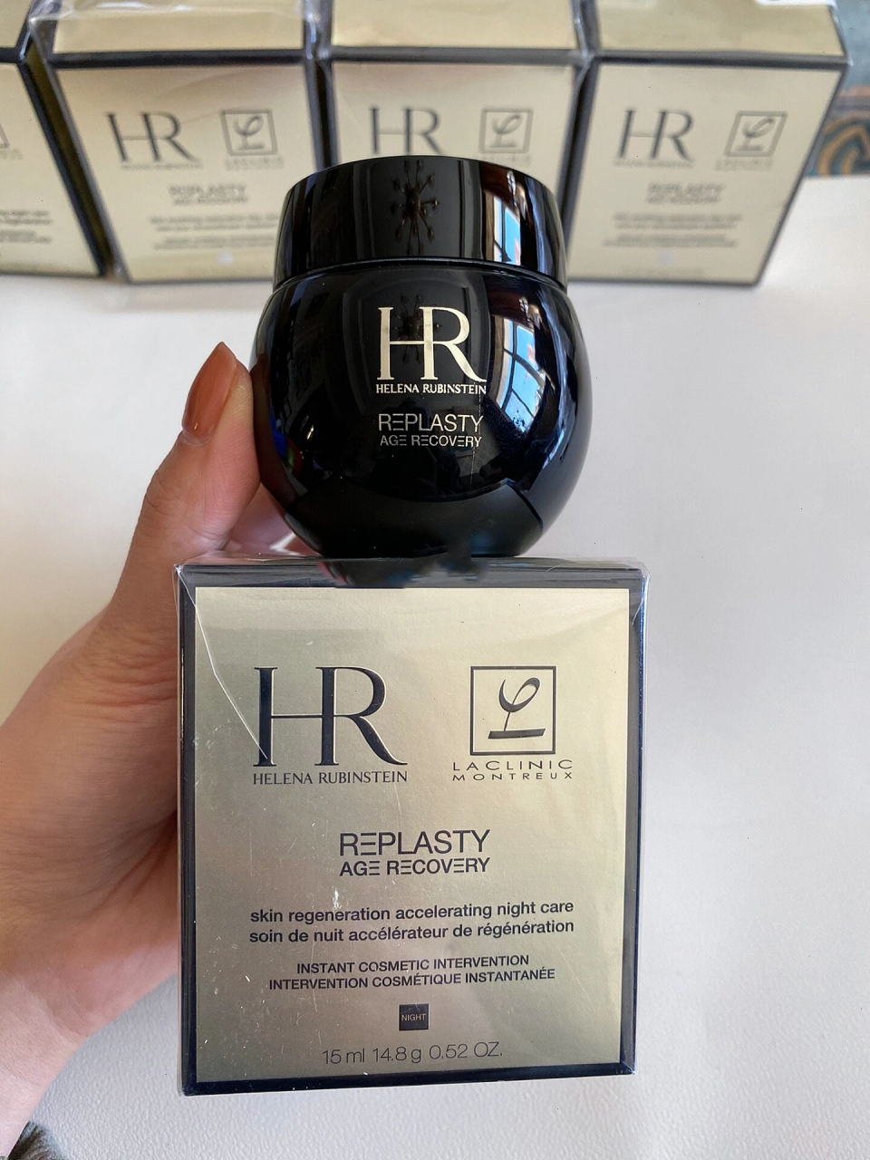 黑绷带15ml 小可爱 赫莲娜活颜修护舒缓滋养晚霜15毫升 	 黑绷带晚霜