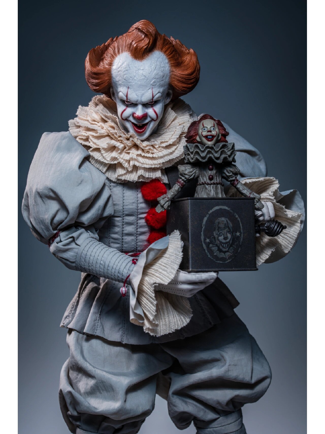 hottoys 小丑回魂 潘尼怀斯 非常喜欢的一款玩具,微笑表情真是太还原