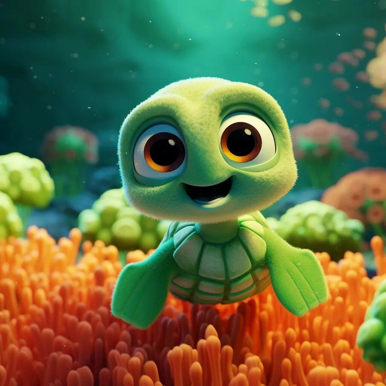 可爱动物头像系列|海洋里的小动物