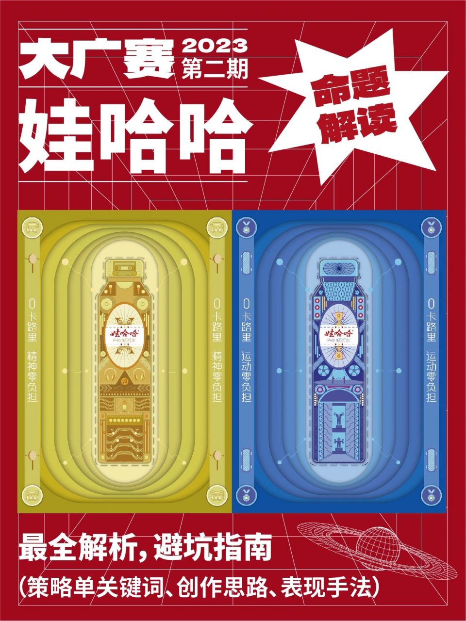 2023大广赛"娃哈哈"命题解析