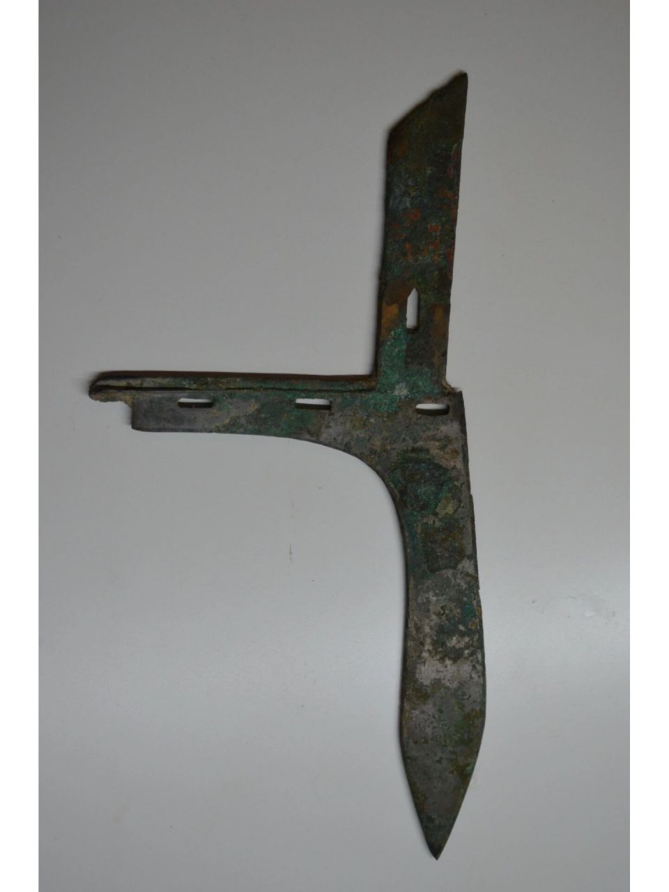 战国 齐国青铜戟 戈戟之分,其实并不简单