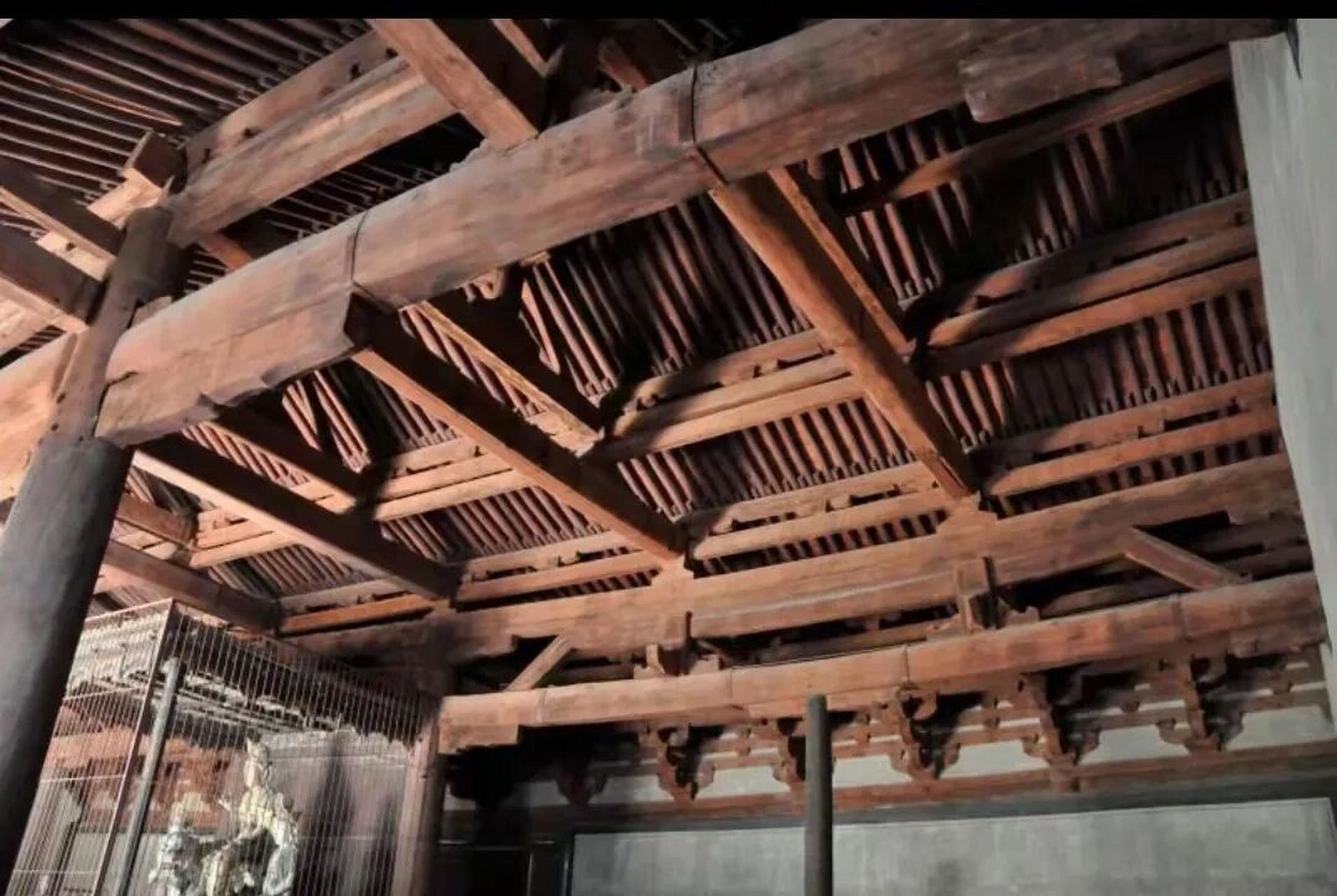佛光寺文殊殿内结构解析,文博考研实用知识 佛光寺前院北侧,还有一座