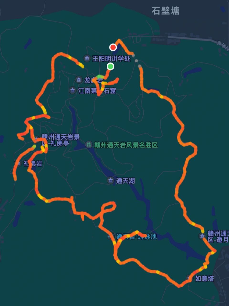 新手爬山|赣州通天岩 小时候春游的时候去过两次再也没去过了,也因为