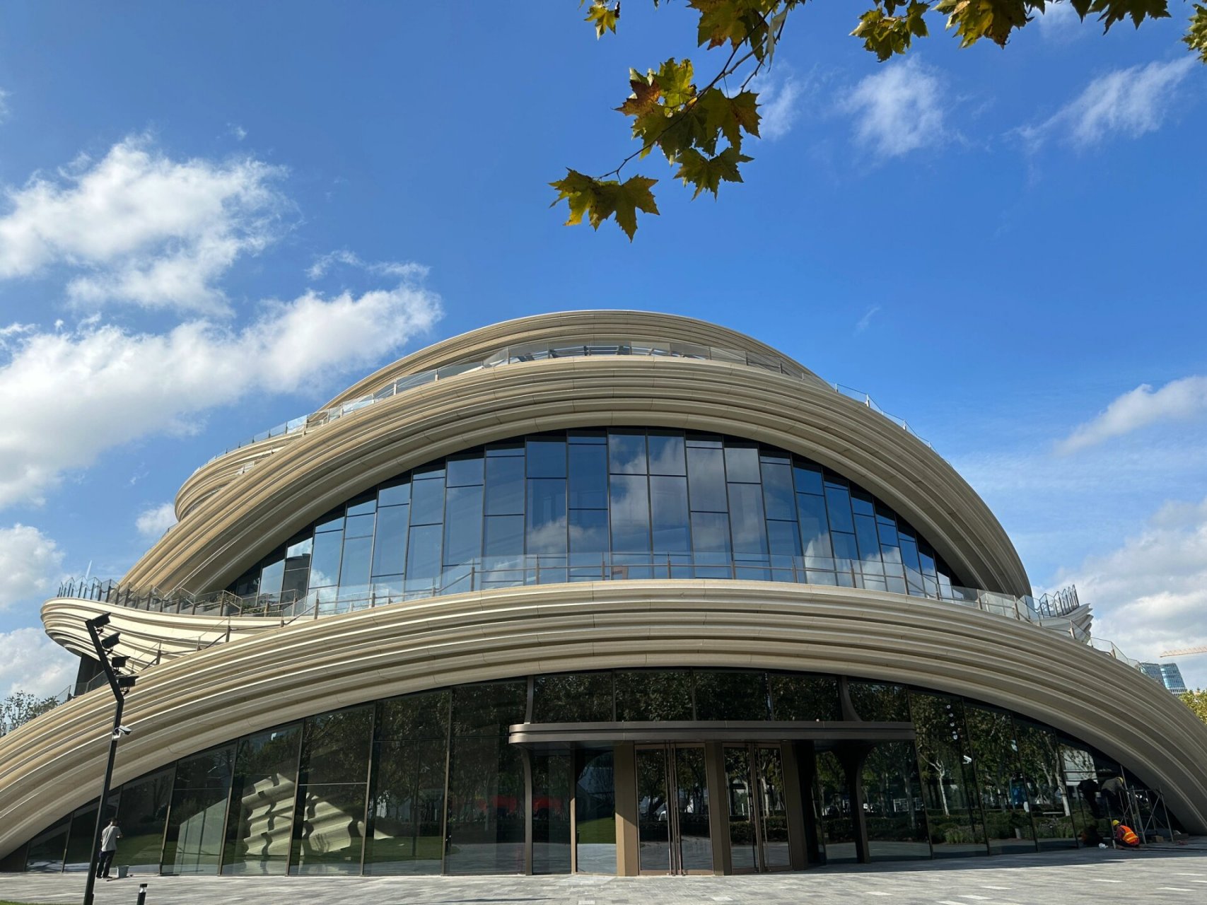 西岸漩心x grc x heatherwick thomas heatherwick的上海第四作西岸漩