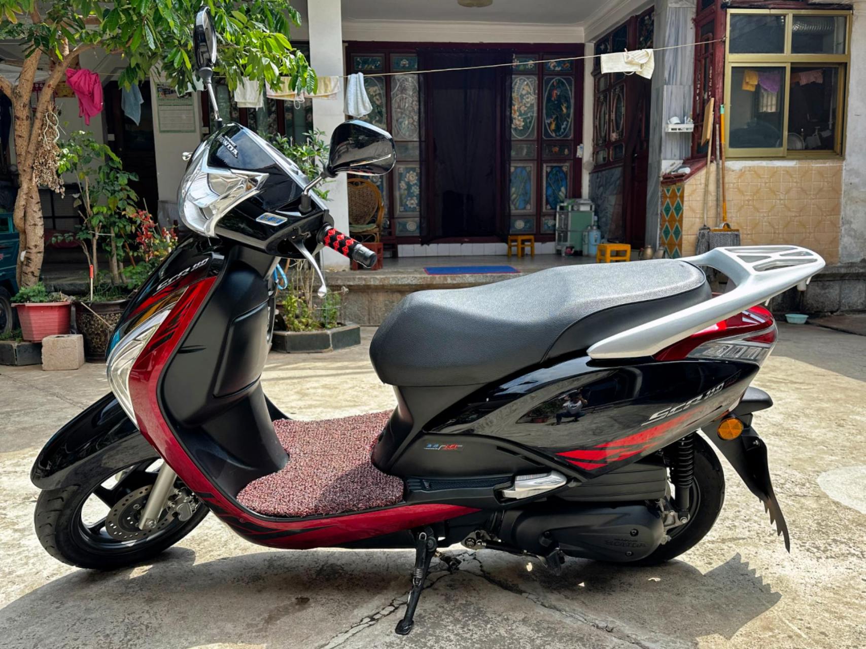 21年上牌五羊本田佳御110 水冷发动机 7千公里 准新车