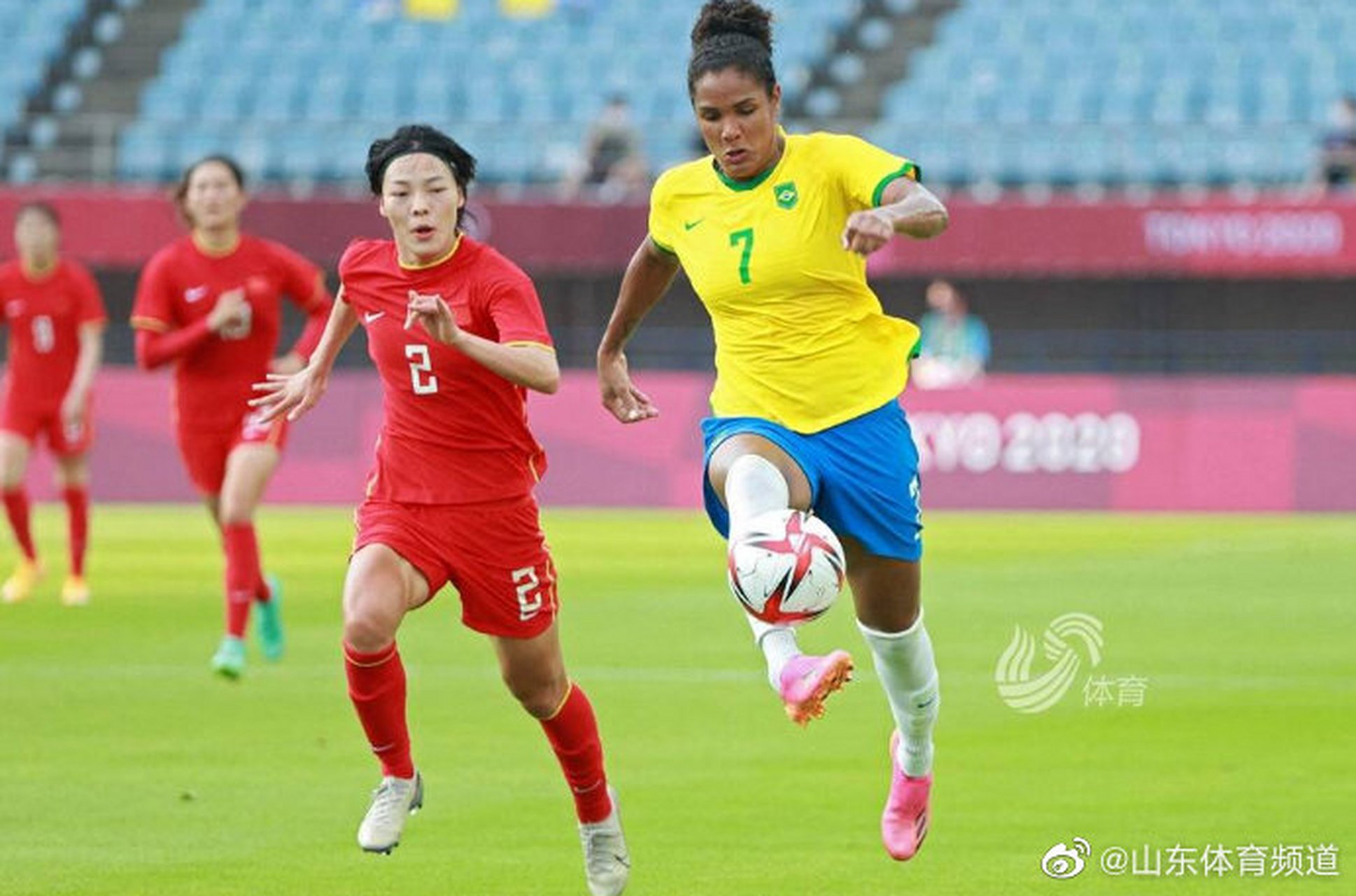 玛塔梅开二度,中国女足0-5不敌巴西】北京时间7月21日16:00,东京奥运