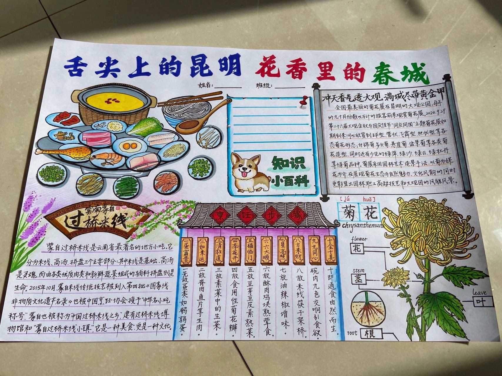 年级特等奖家乡主题手抄报 给朋友宝贝画的,年级特等奖哦!