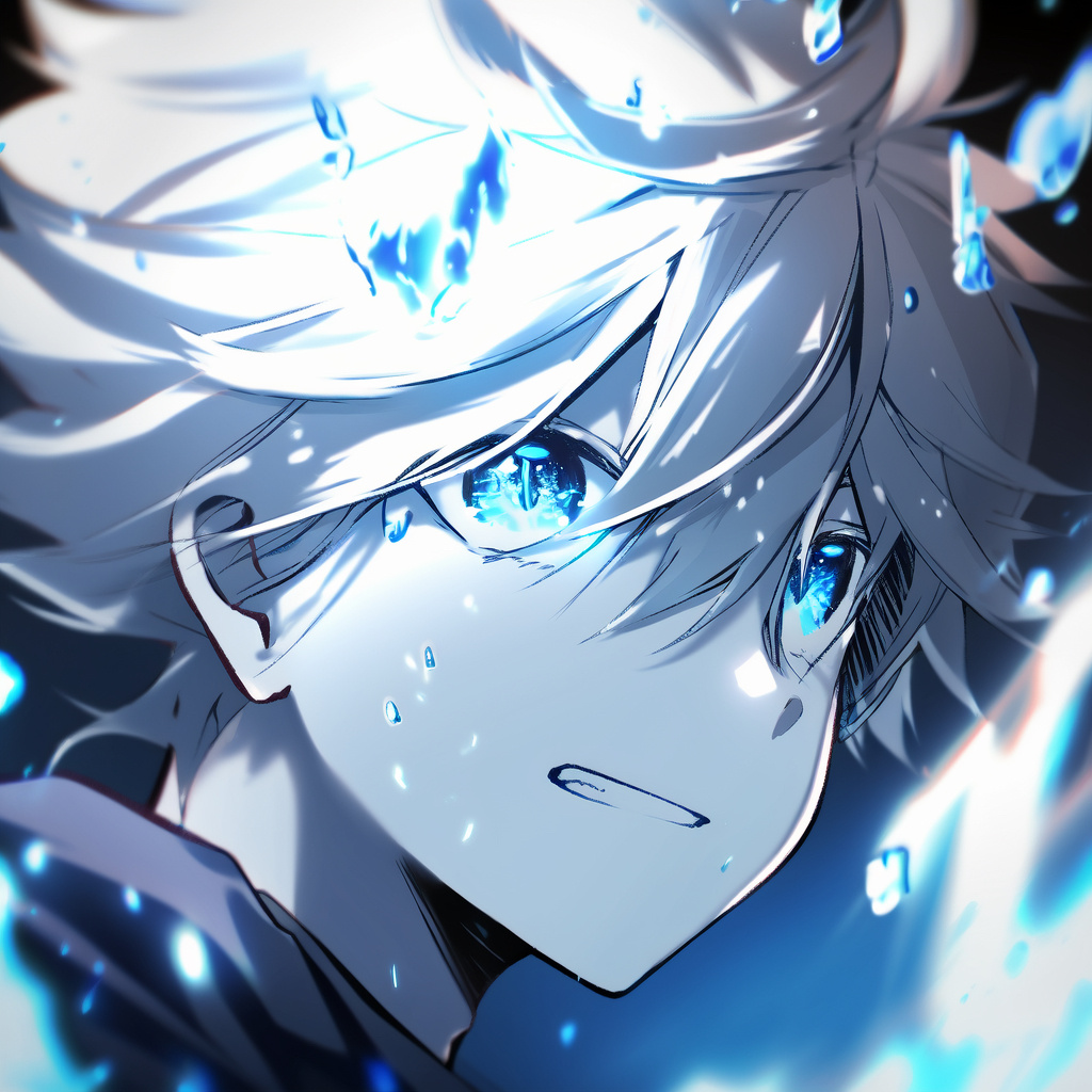 男生头像 | 蓝瞳少年@一条鲤鱼啦的动态