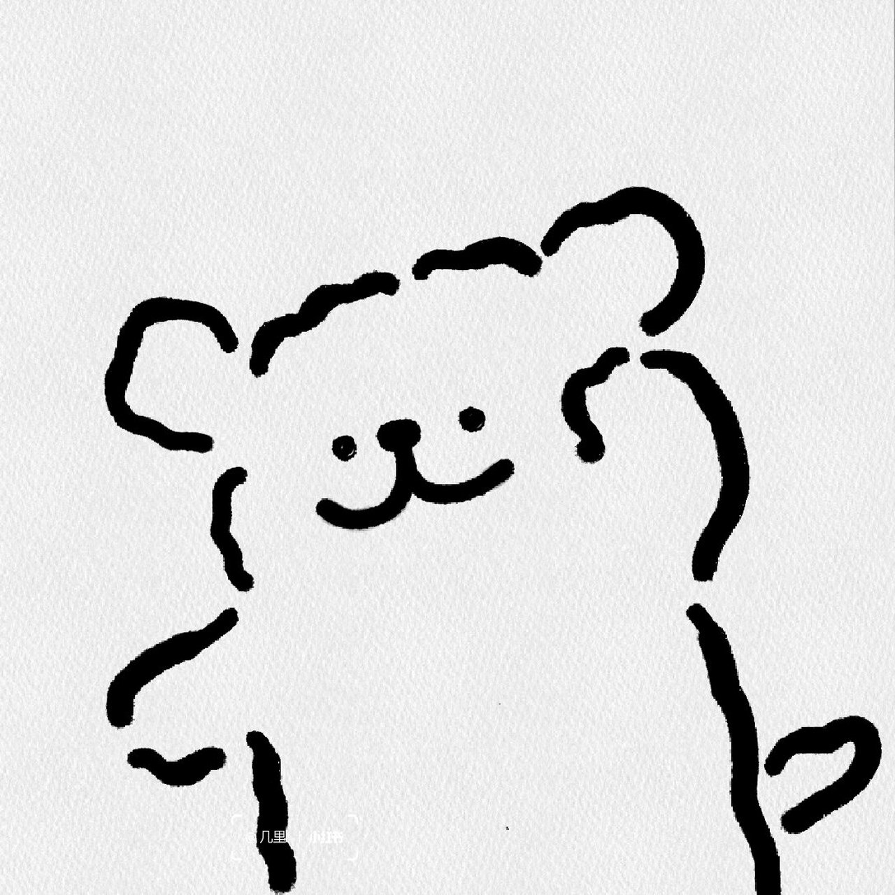 简笔画|【线条小狗】(附过程) 99 99 99 【用具】 44art set4