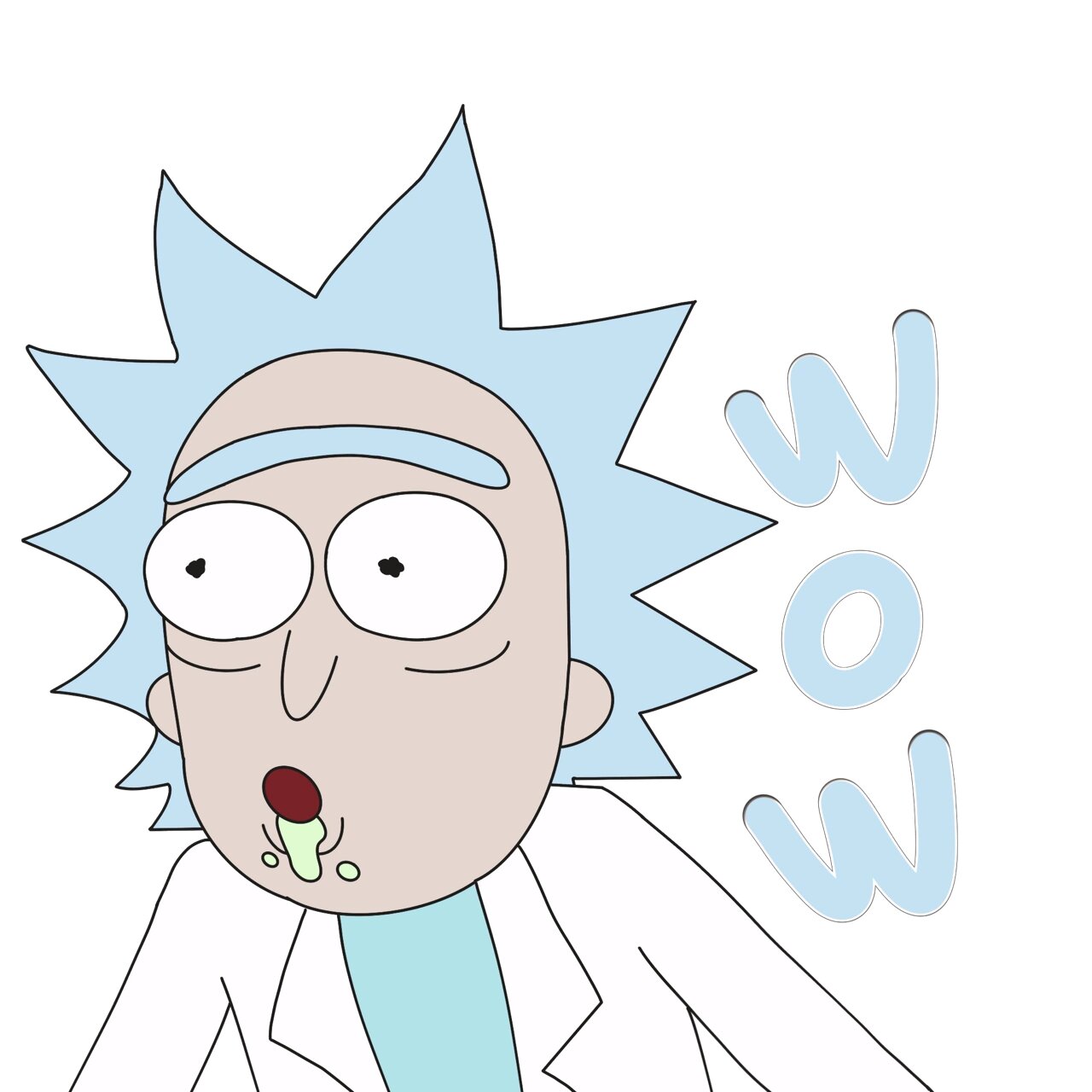 《瑞克和莫蒂》无底图表情包