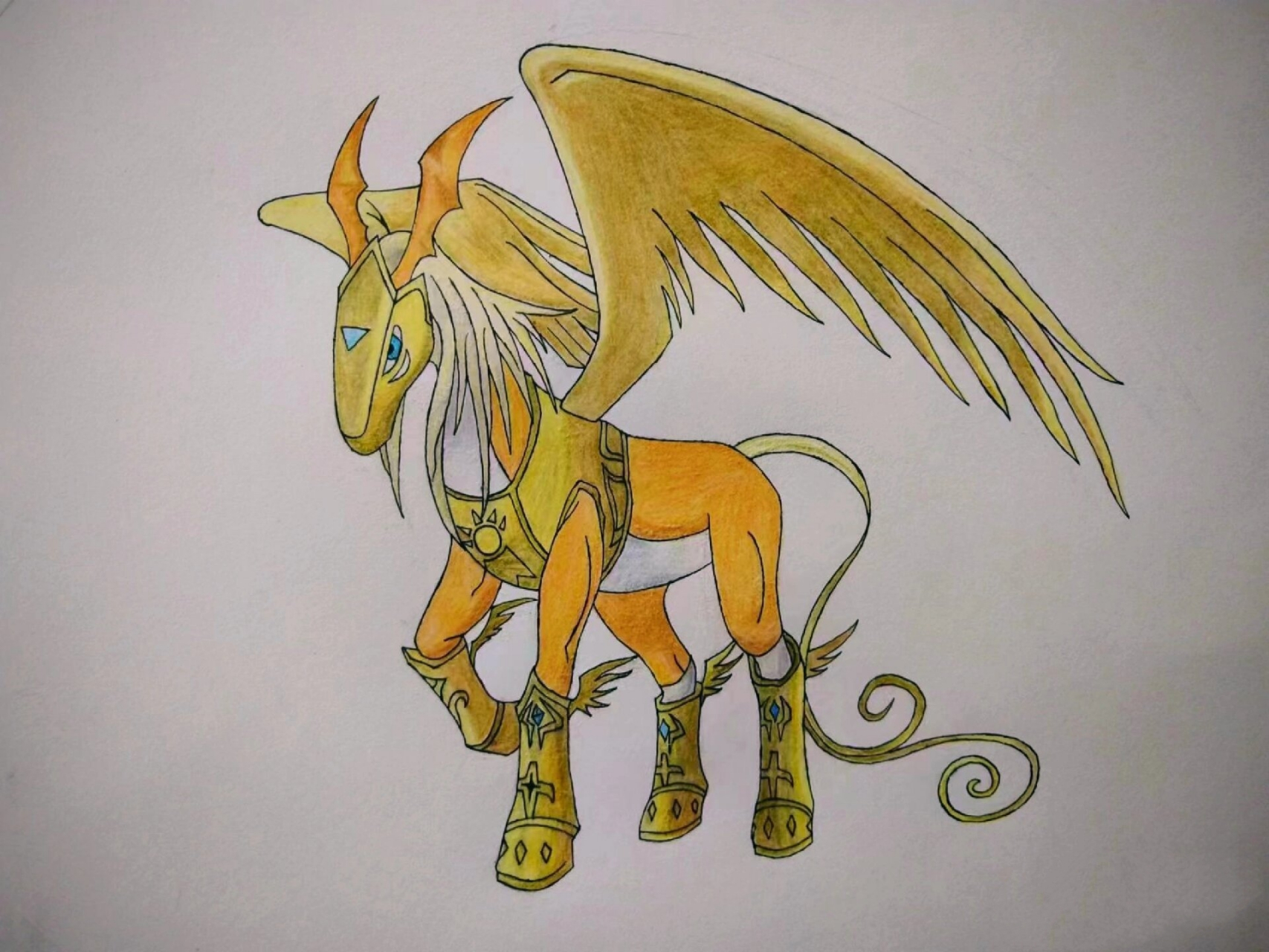 飞翔的希望 天马兽  数码宝贝