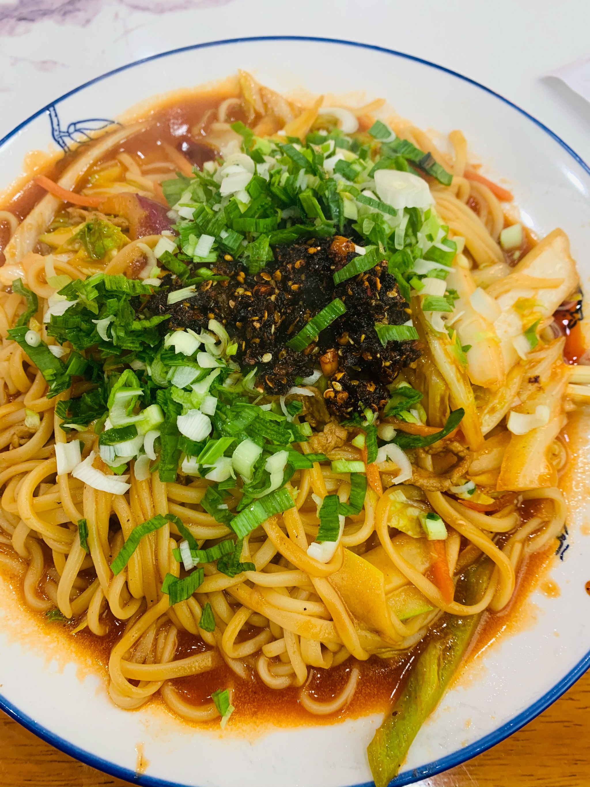 美食  |  日常作业之牛肉炒拉面