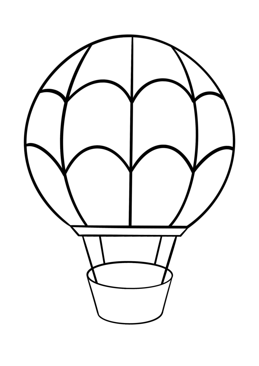 简笔画教程分享 热气球
