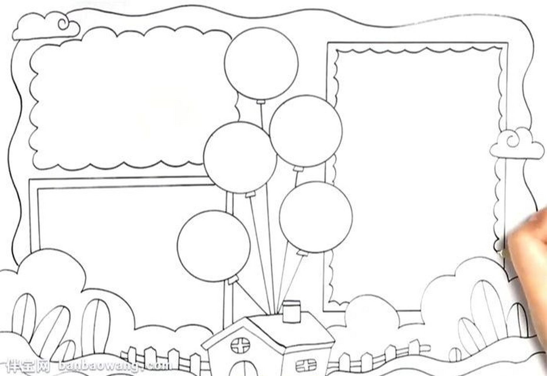 手抄报模板 有家长需要手抄报模板,网上有很多很多,自己也可以去搜