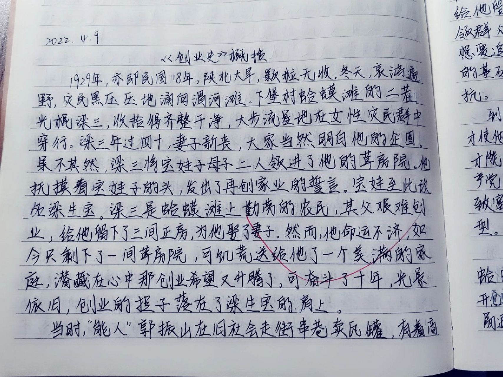 创业史概括图片