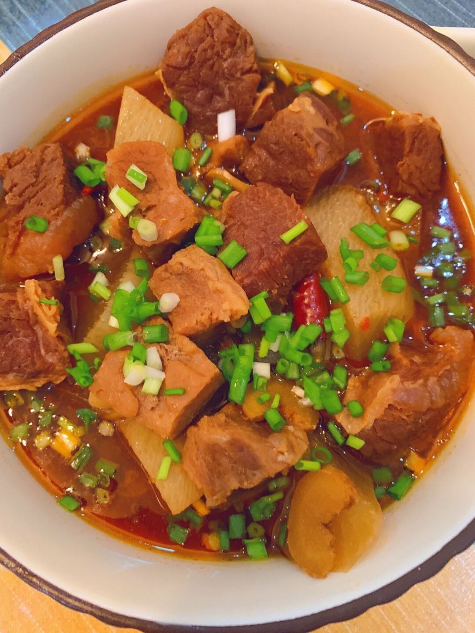 5 今日份菜谱03 99沙茶牛腩煲,牛腩2577萝卜1.