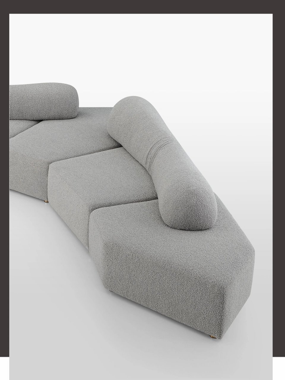 自由灵活|岩石模块沙发08 on the rocks 设计理念95 具有最大的