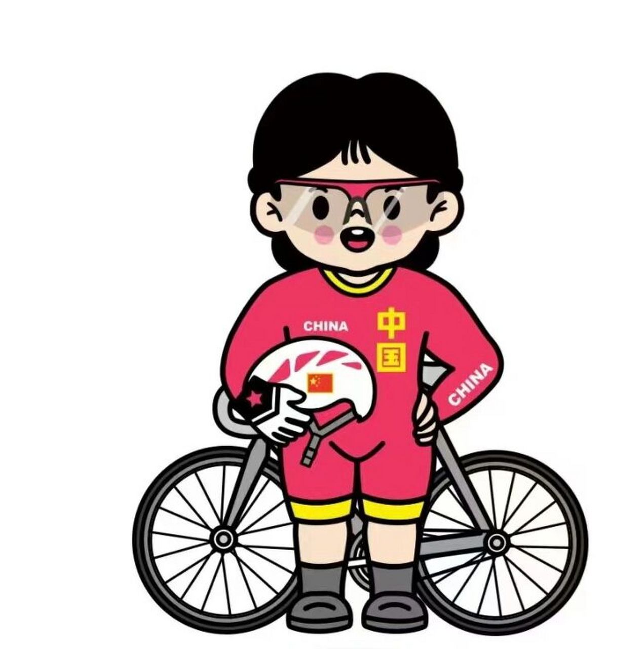 亚运会运动项目卡通画图片
