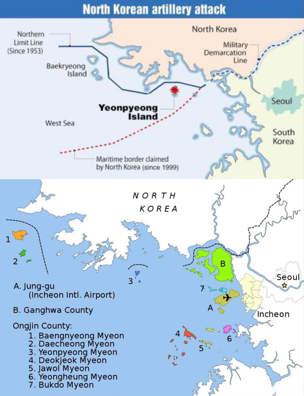 延坪岛争端是一个复杂和长期存在的问题,主要围绕着朝鲜和韩国之间